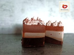 Seife in Kuchenform, Tiramisu